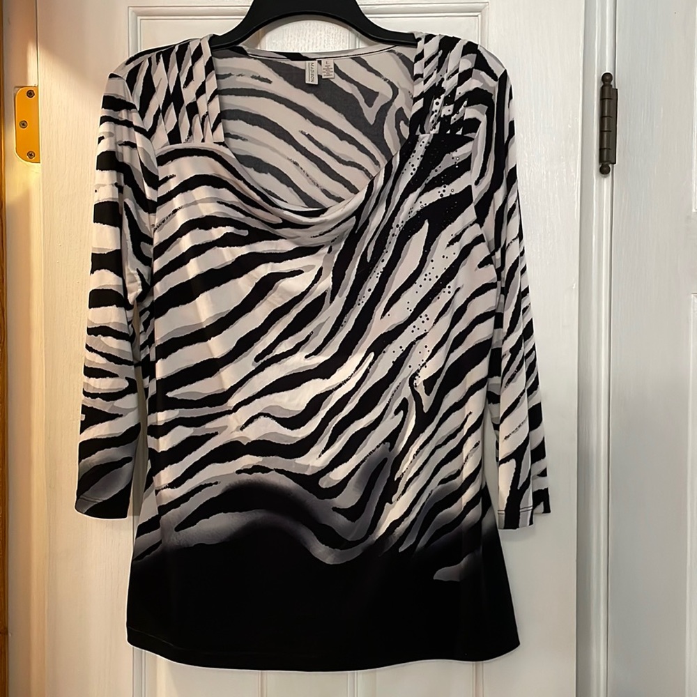 Zebra print shirt